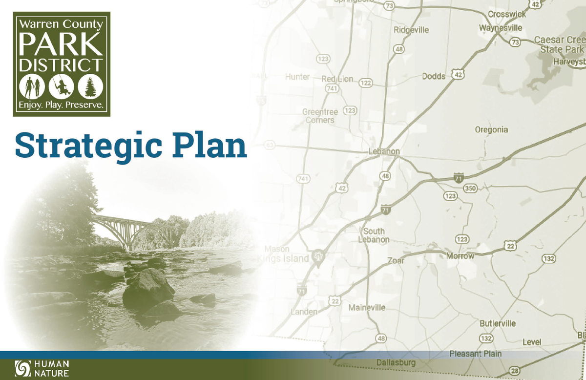 Image of the strategic plan cover page